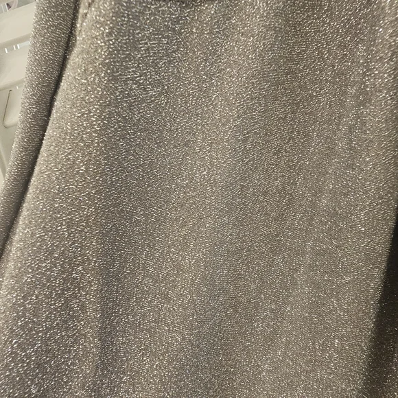 PatBO LUREX SILVER CUT OUT MAXI DRESS SZ 6 US - Picture 10 of 15